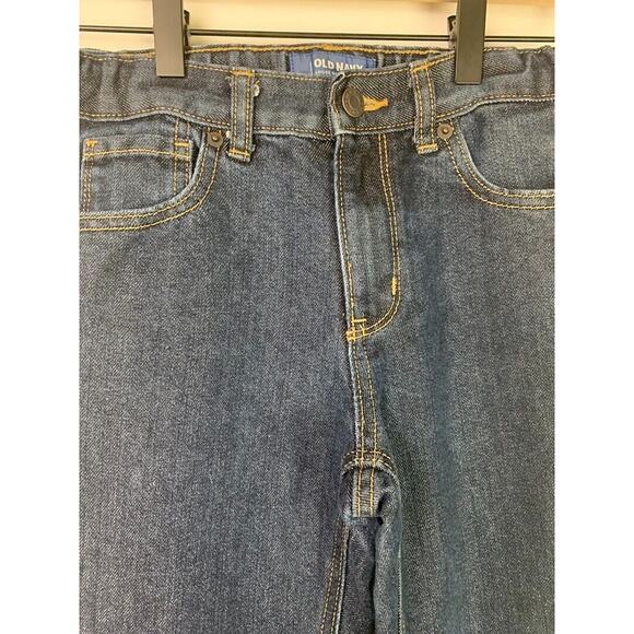 Old Navy Slim Size 12 Womens Loose Boot Cut Denim Jeans Blue Casual Wear - Picture 3 of 6